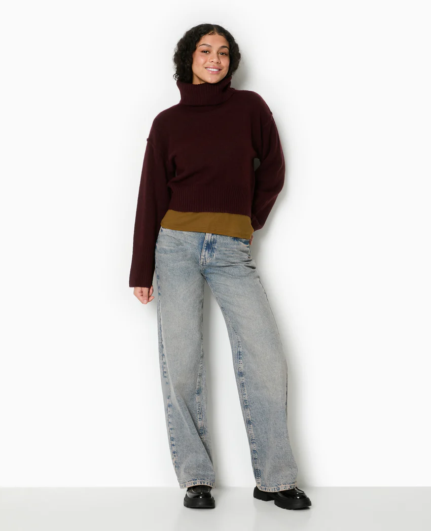Pimkie Pull col boule avec manches larges