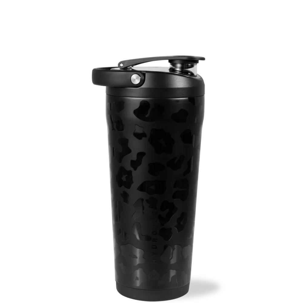 Insulated Shaker 24oz FreeSip® Stainless Steel Water Bottle - Black