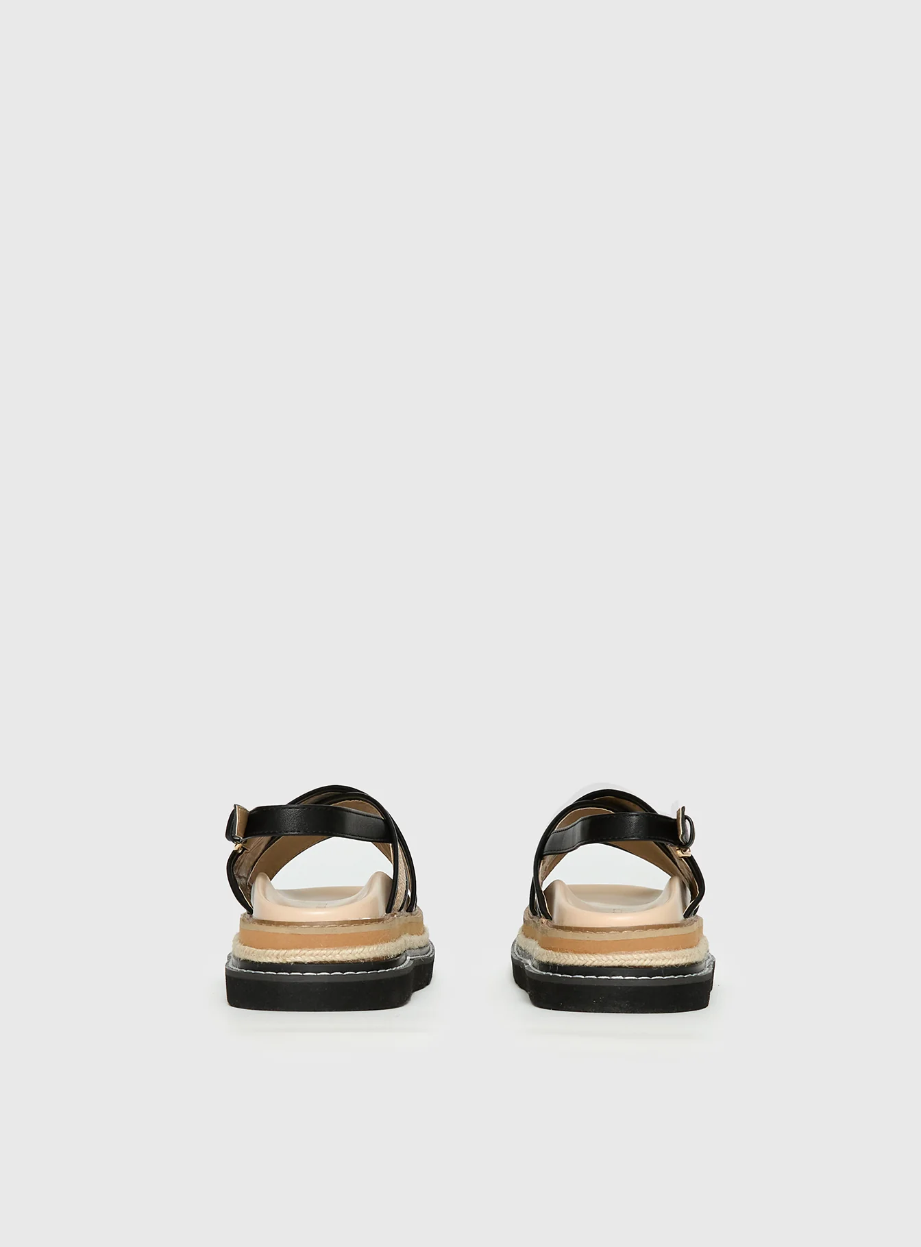 Odi Sandals Tan / Black