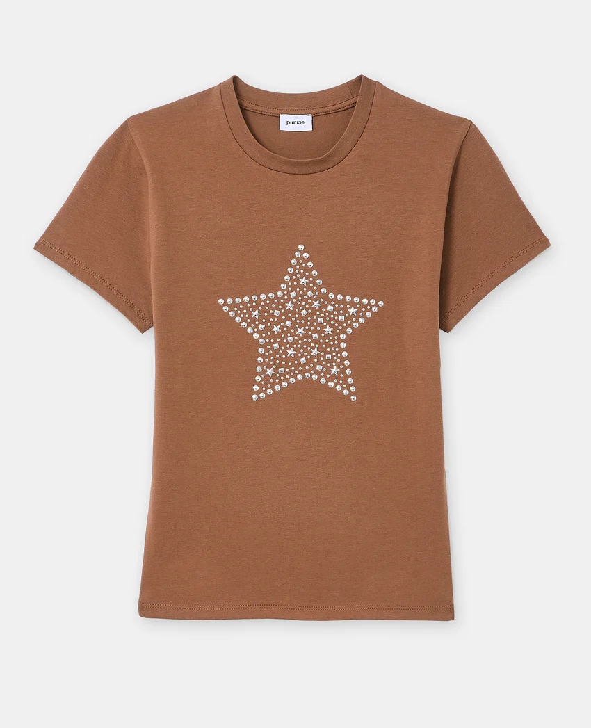 Pimkie T-shirt ajusté avec étoile clous