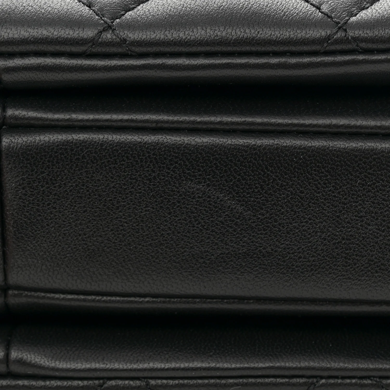 Lambskin Quilted Mini Trendy CC Dual Handle Flap Bag Black - Top Club