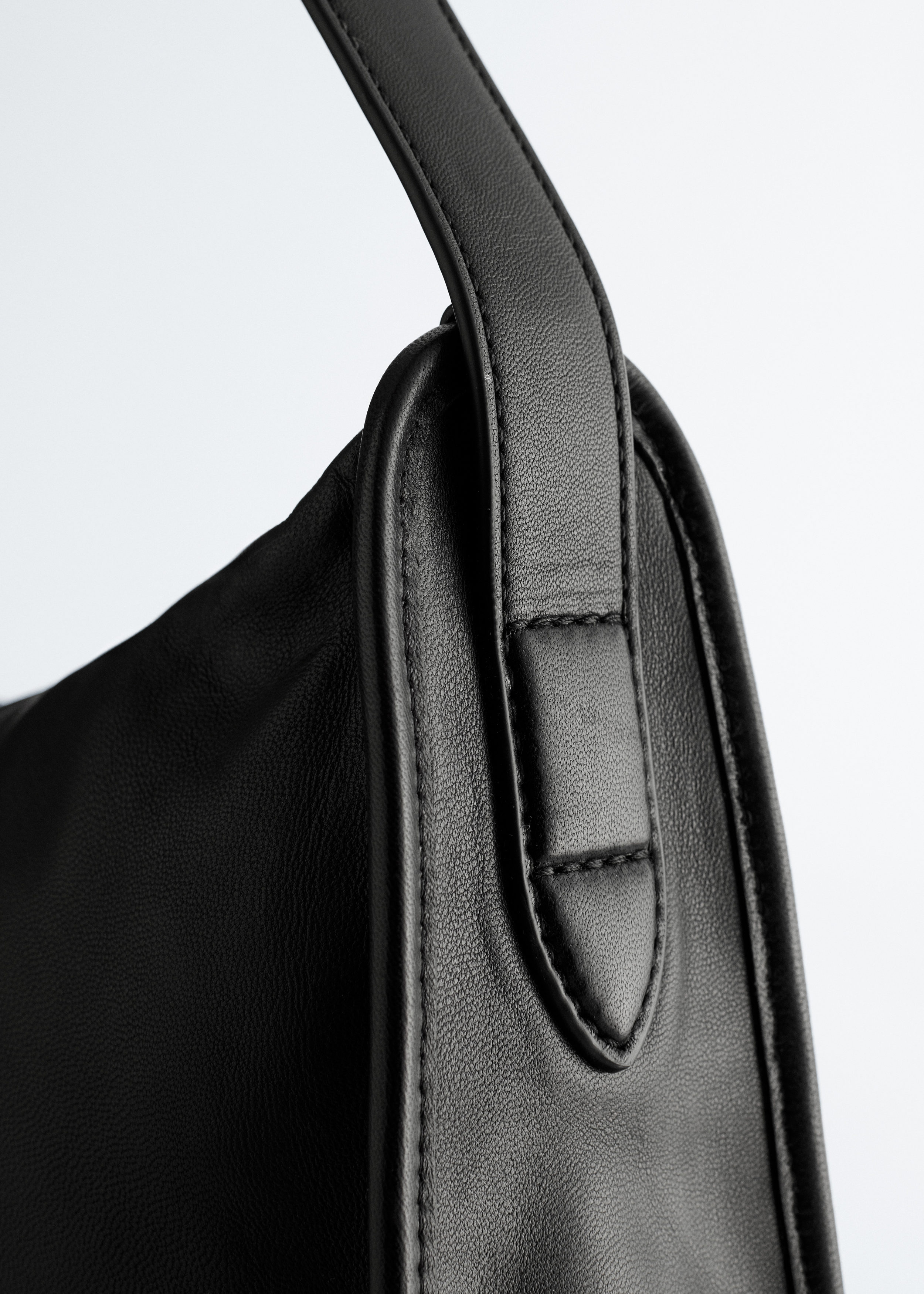 & Other Stories LEATHER TOTE BAG