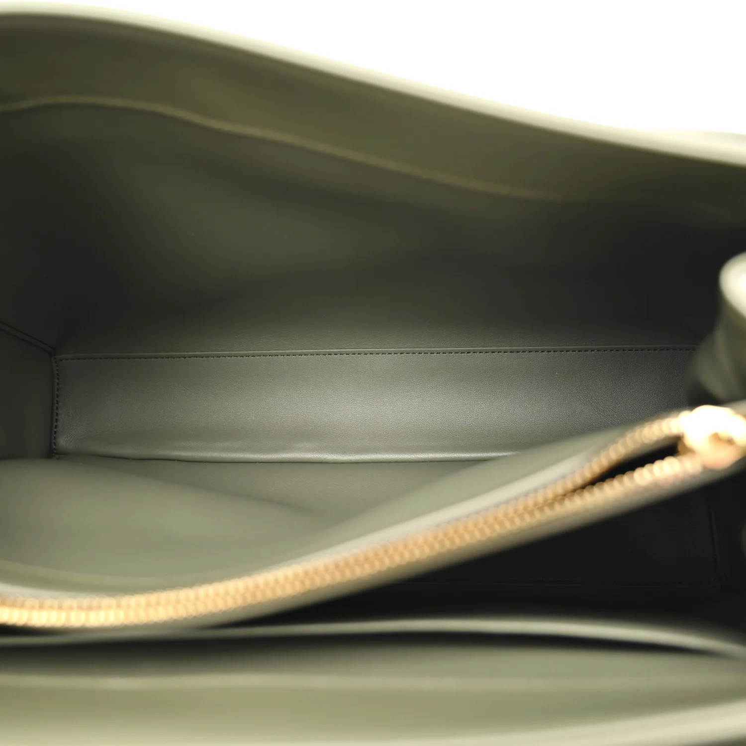 Satinated Calfskin Medium 16 Top Handle Bag Sage - Top Club