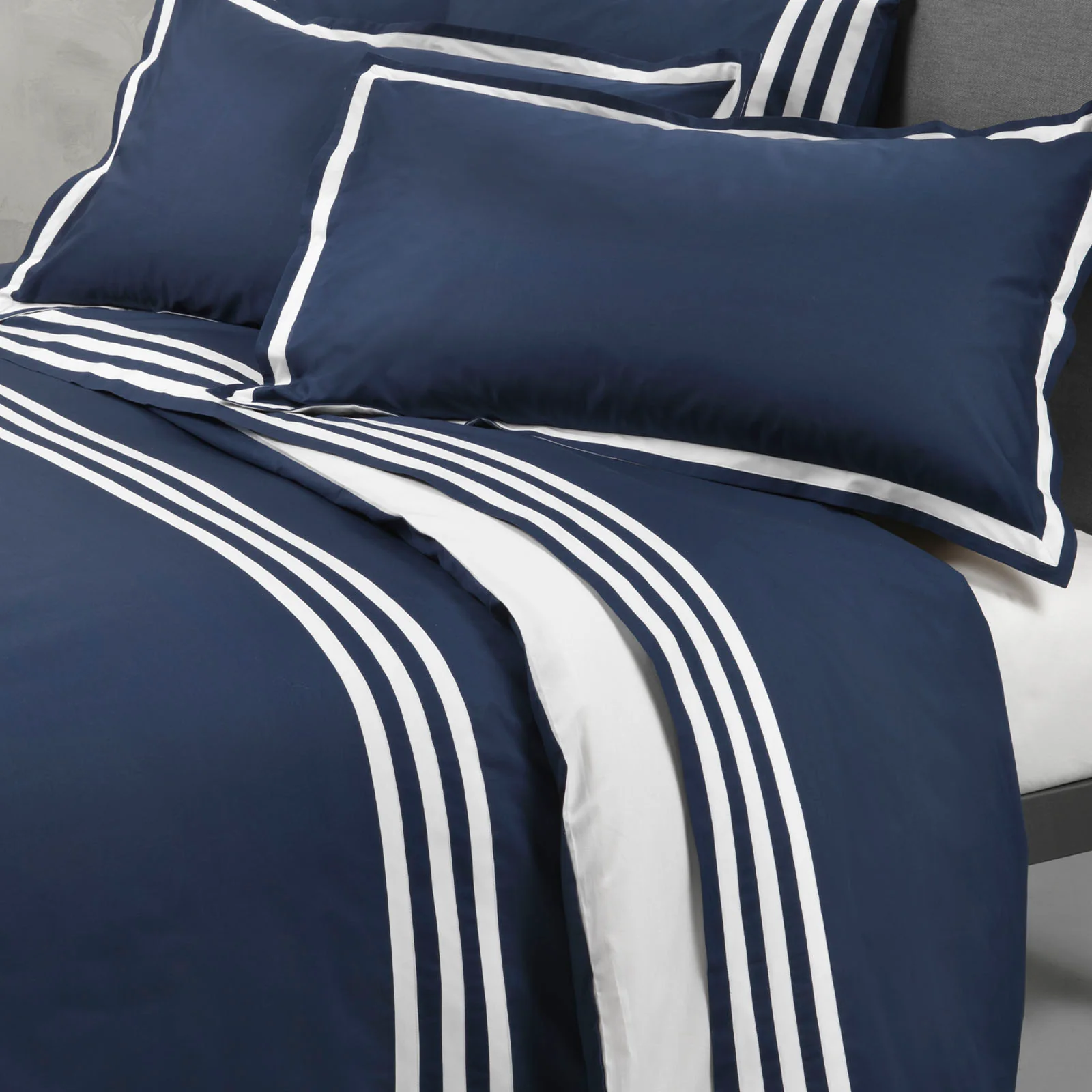 Completo Lenzuola In Percalle Hilton Matrimoniale