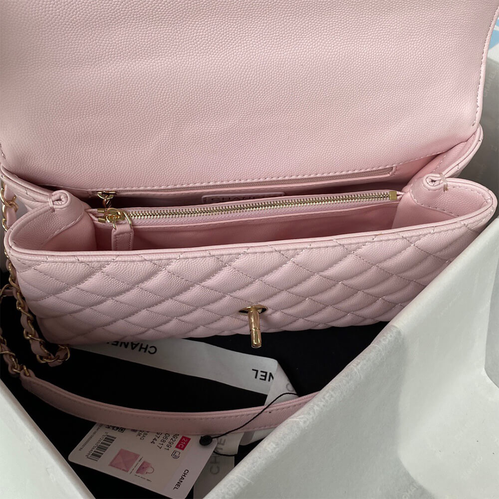 CHANEL Large Flap Bag With Top Handle(high-end grade) - Top Club