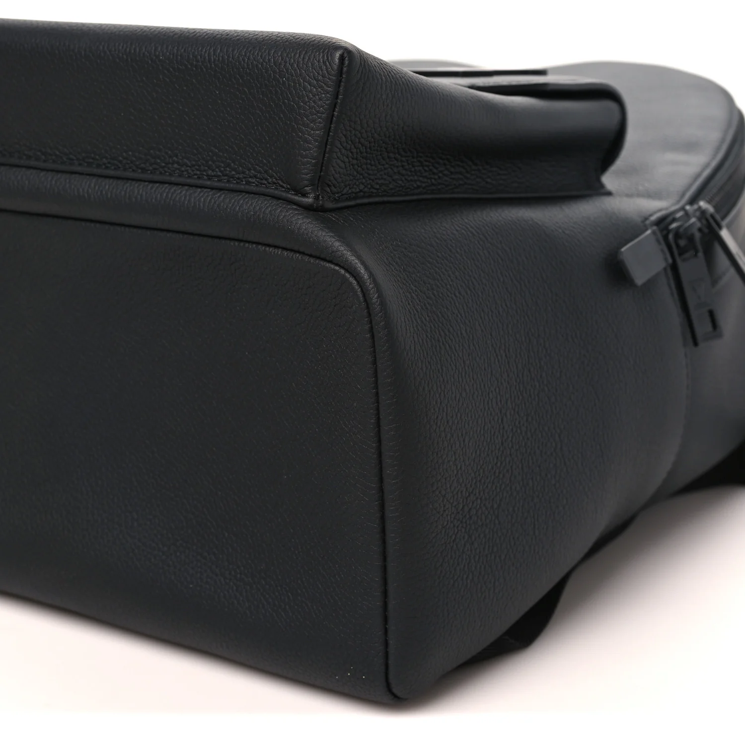 Grained Calfskin Aerogram Takeoff Backpack Black - Top Club