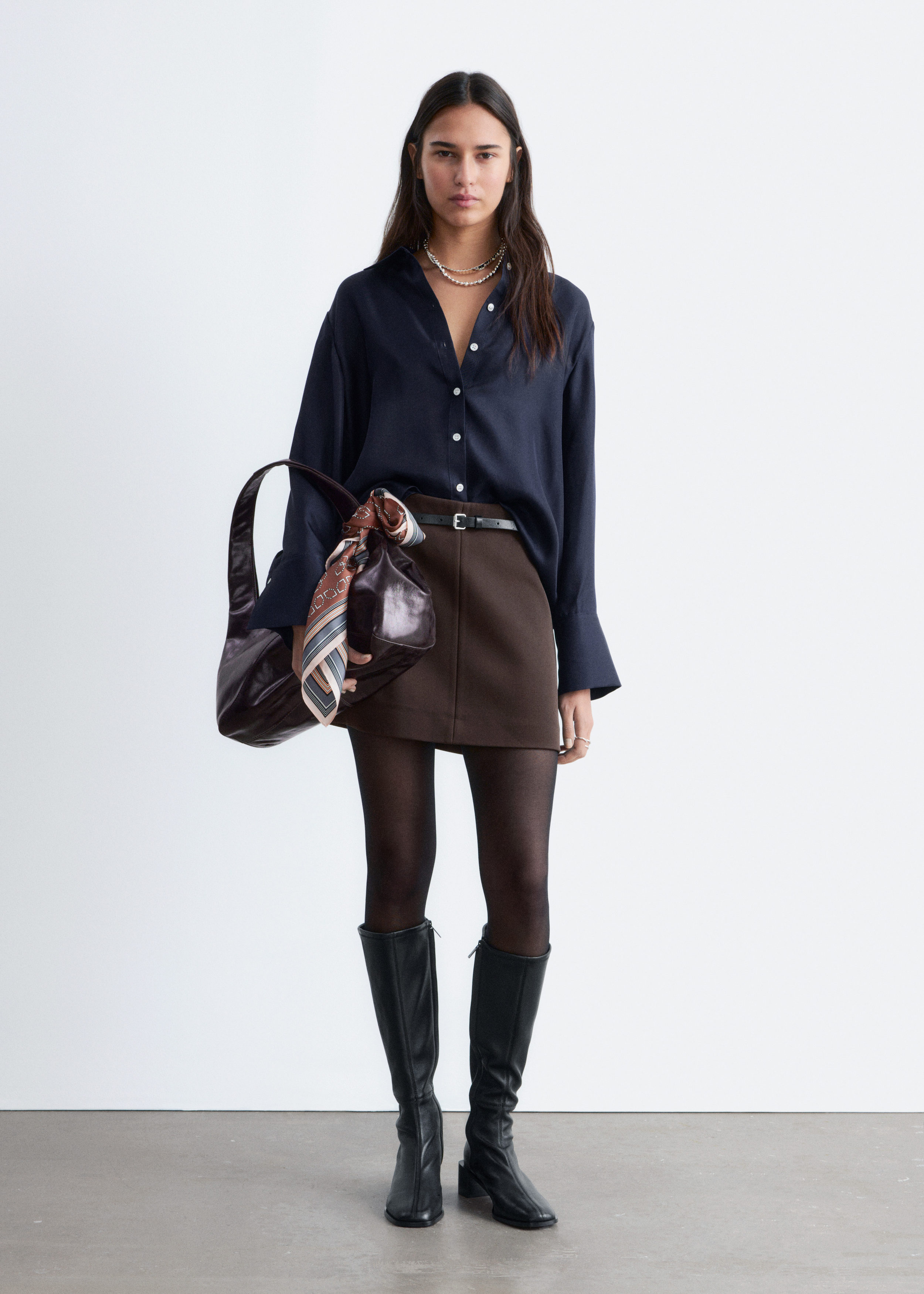 & Other Stories RELAXED SILK SHIRT