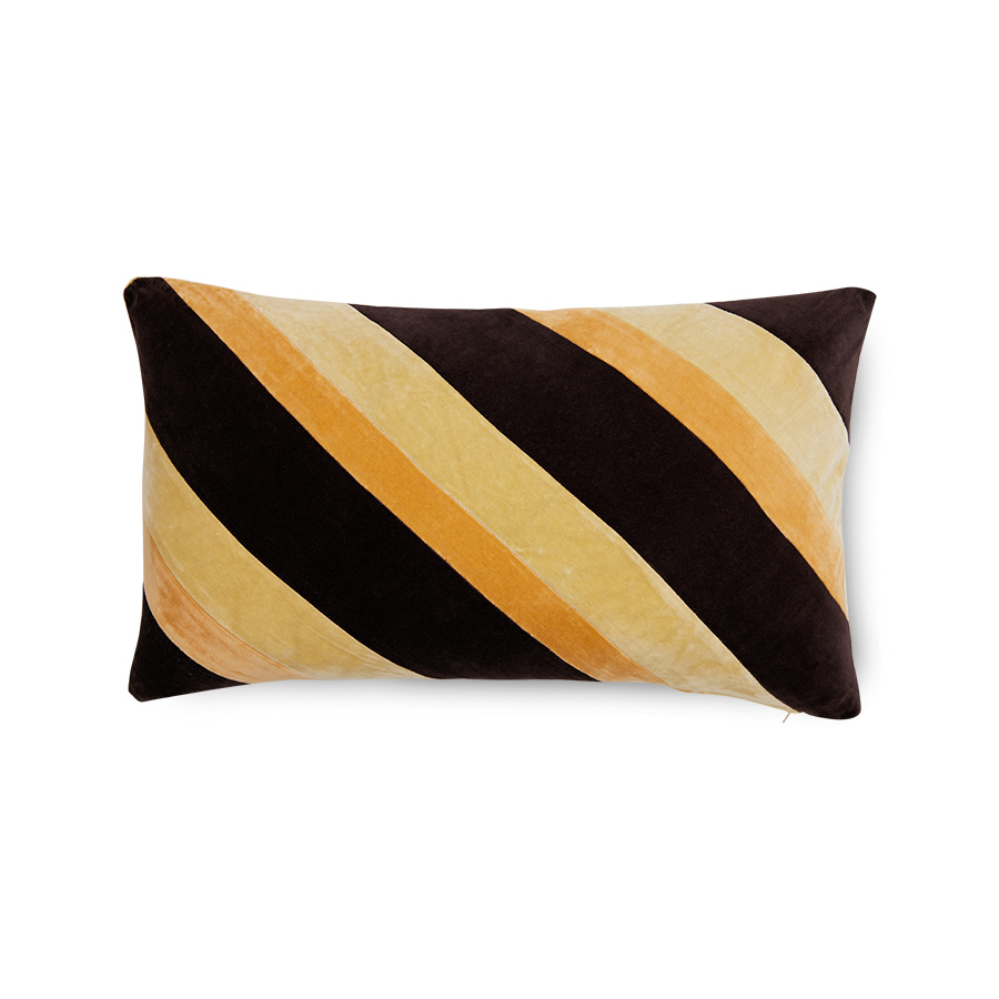 Sierkussen Striped velvet Fame 60x35 cm