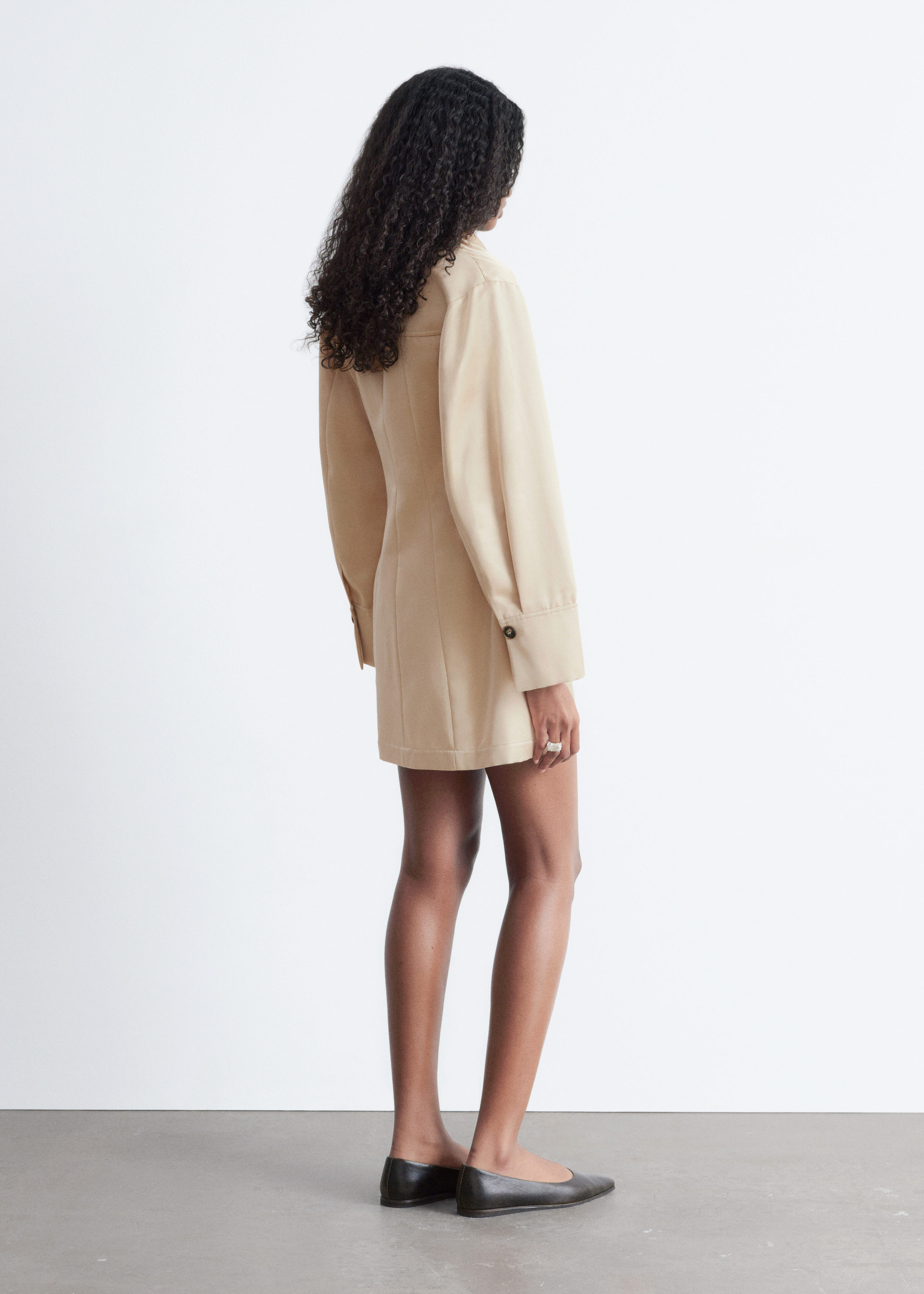 & Other Stories BLAZER MINI DRESS