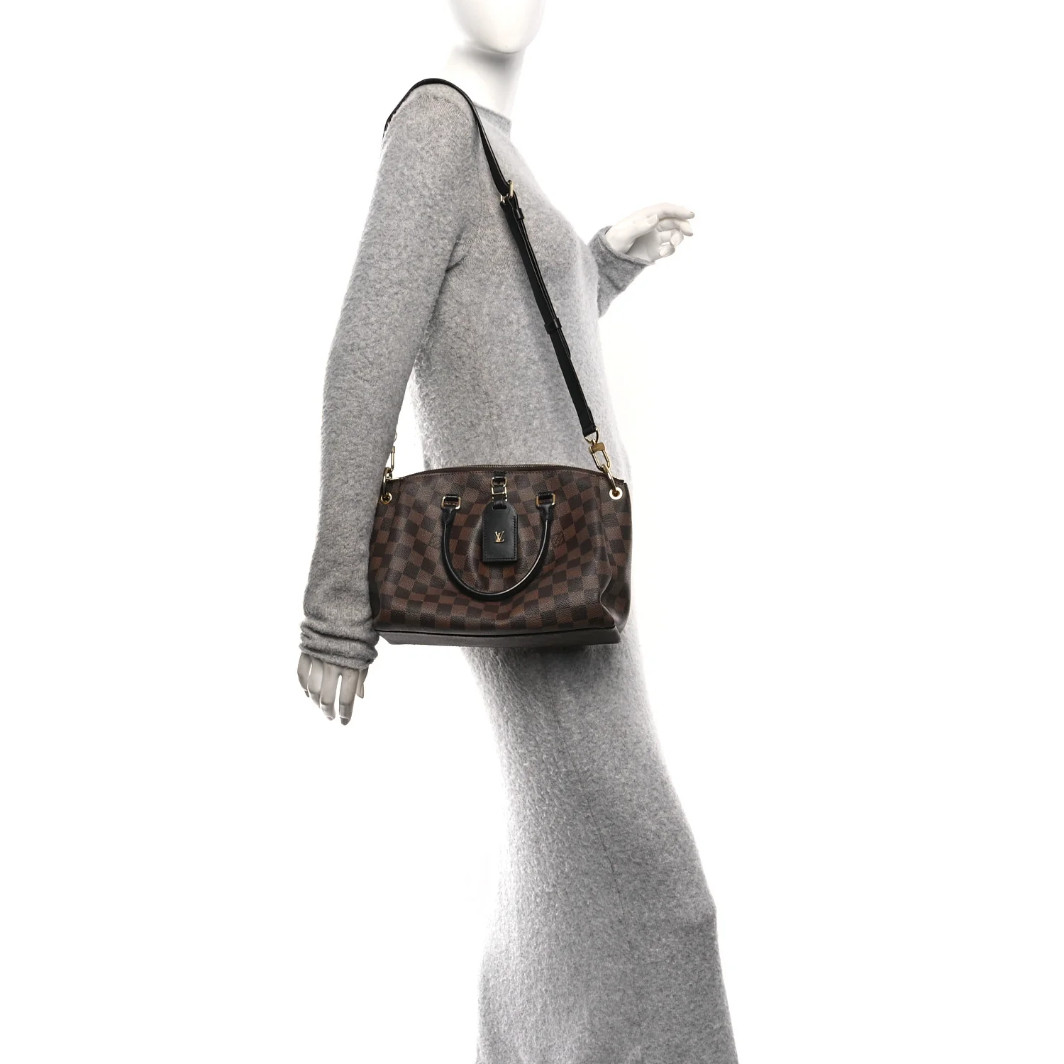 Damier Ebene Odeon Tote PM Black