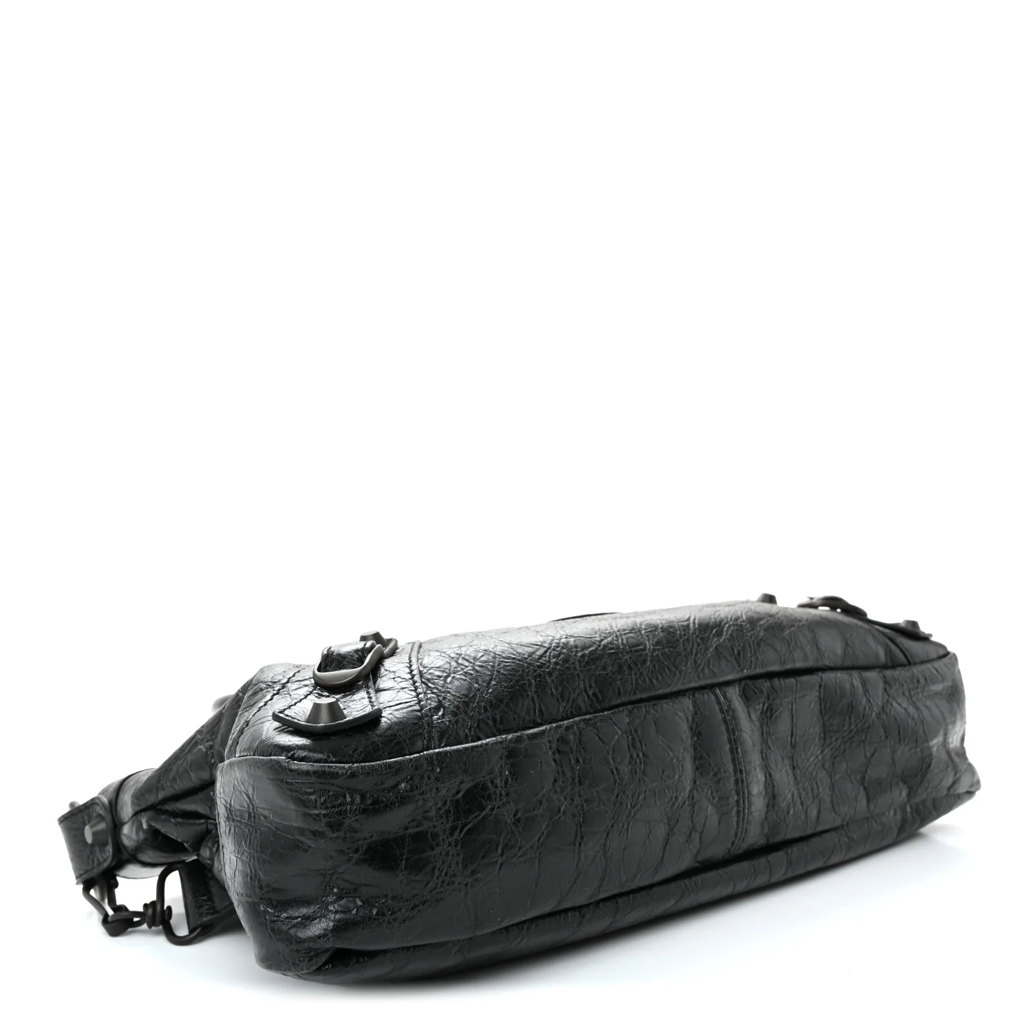 Agneau Arena Classic Hardware Le City First Bag Black - Top Club