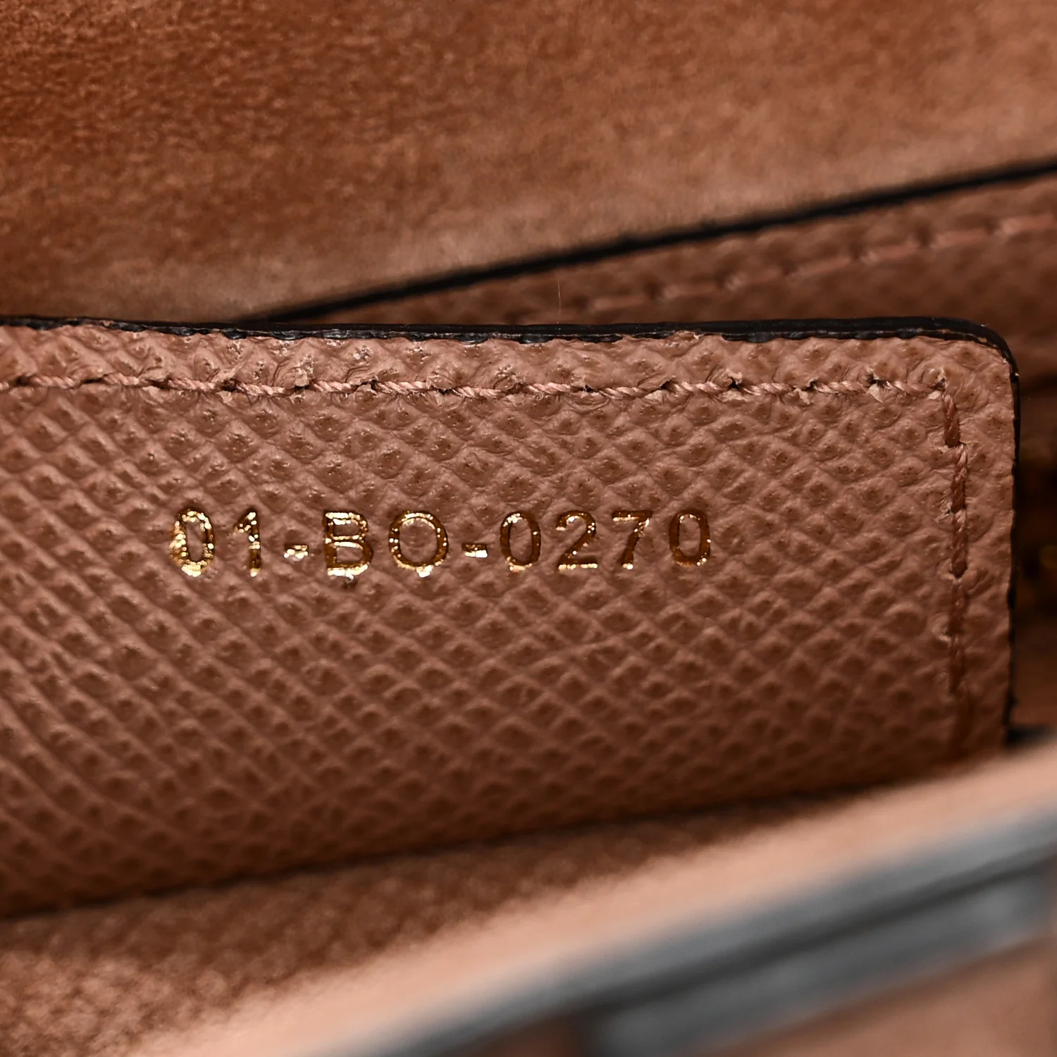Grained Calfskin Saddle Bag Blush - Top Club