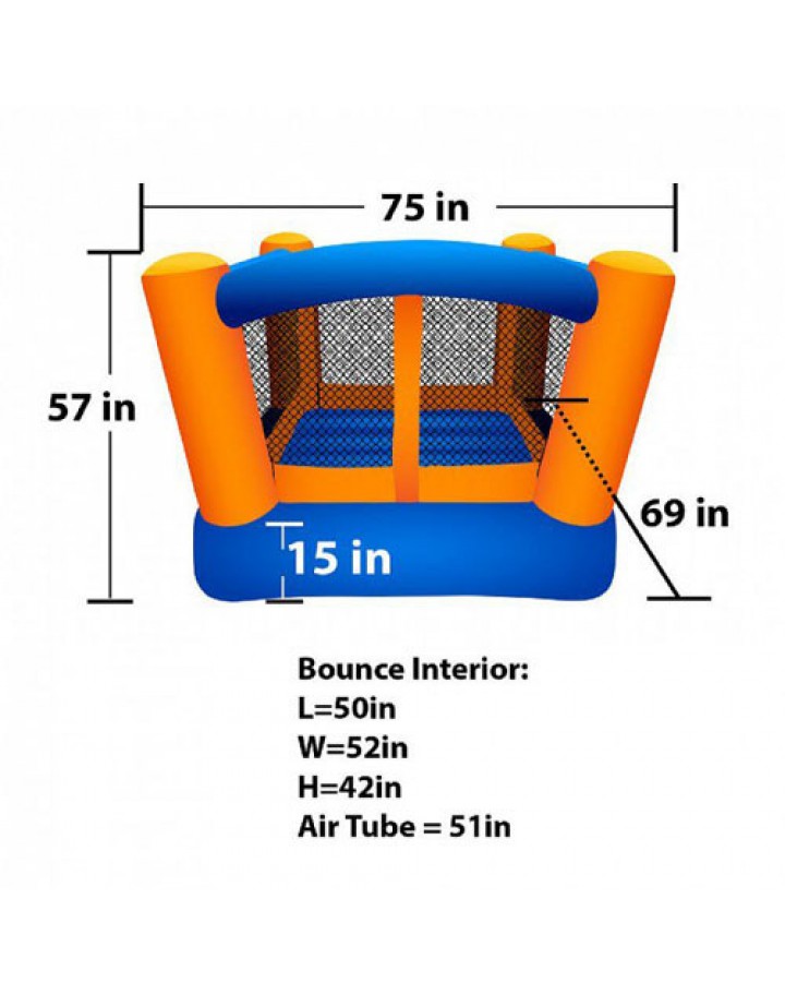 Blast Zone Small Bounce House