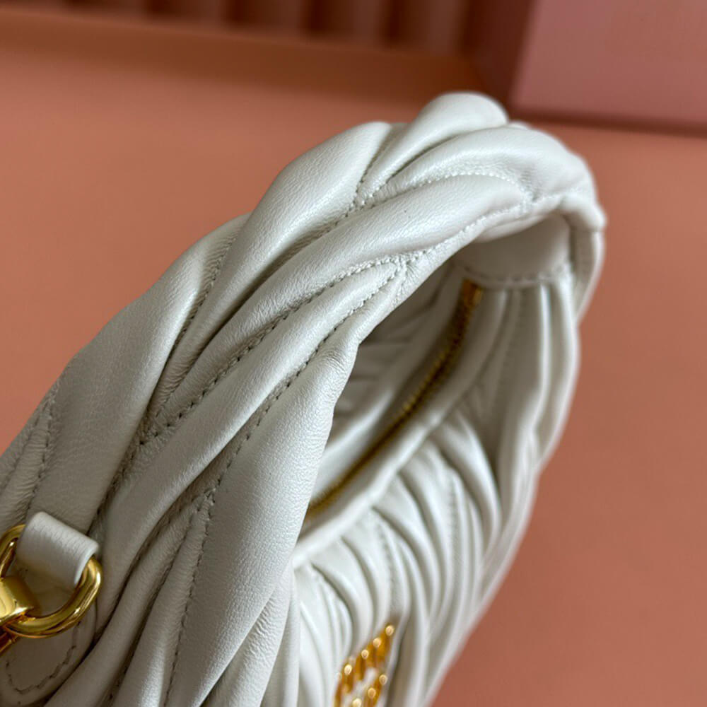 Mini Wander matelasse nappa leather hobo bag(high-end grade) - Top Club