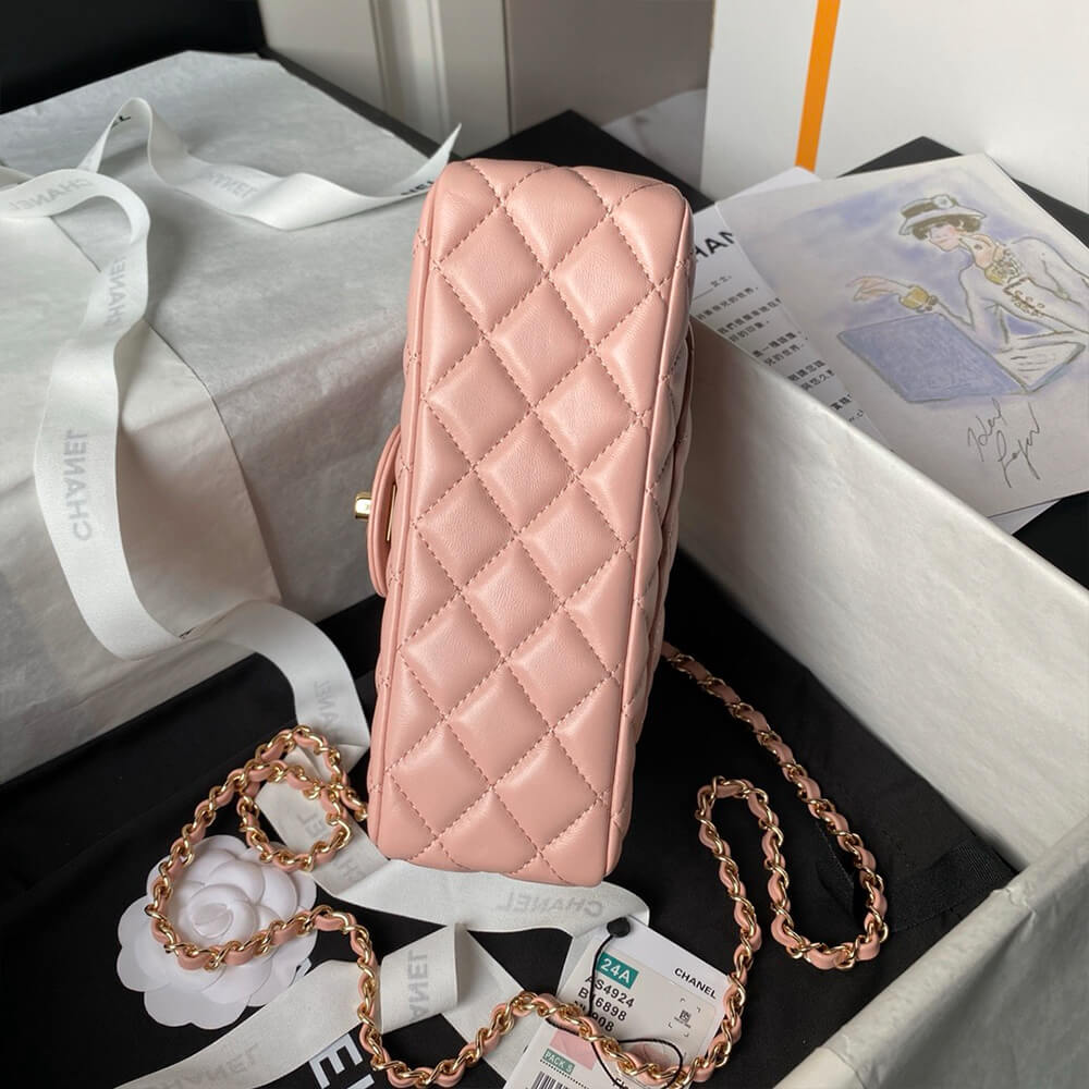 CHANEL Mini Flap Bag with Top Handle - Top Club