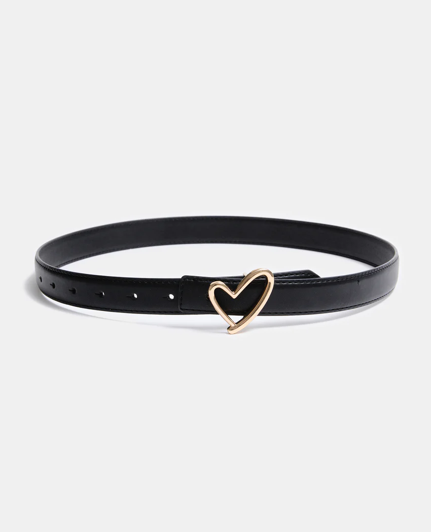 Pimkie Ceinture simili avec boucle cœur