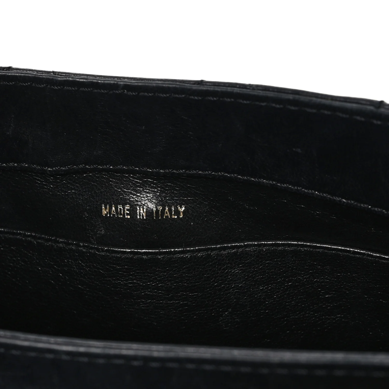 Lambskin Quilted CC Flap Shoulder Bag Black - Top Club