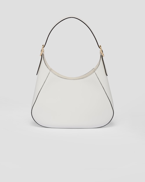 PP Leather shoulder bag - White - Top Club