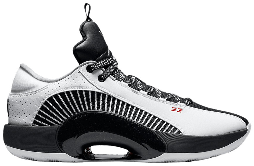 Air Jordan 35 Low  White Black  CW2460-101 - Sneaker Replica Workshop