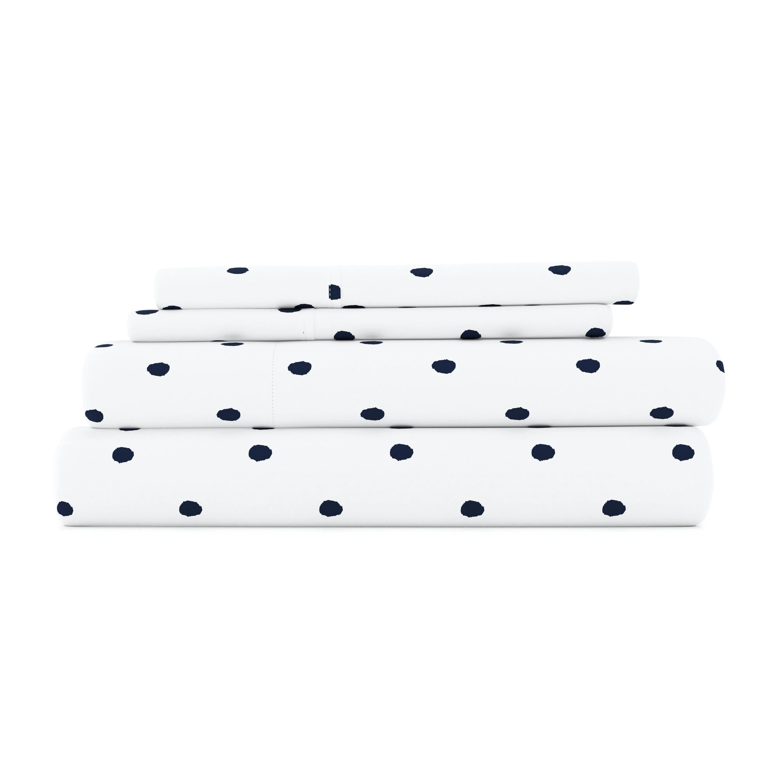 Dots Pattern 4-Piece Sheet Set (Sale)