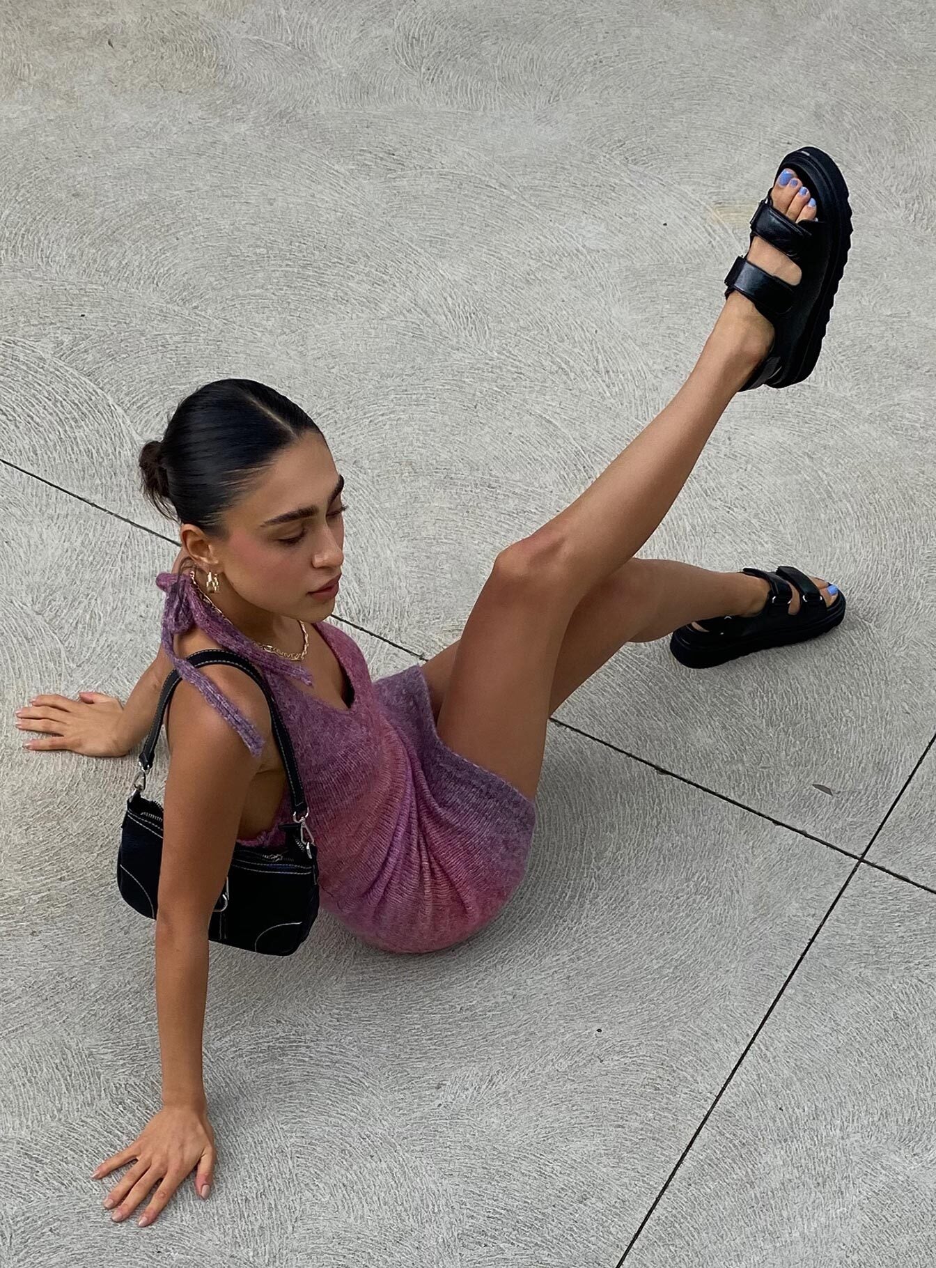 Rue Chunky Sandals Black