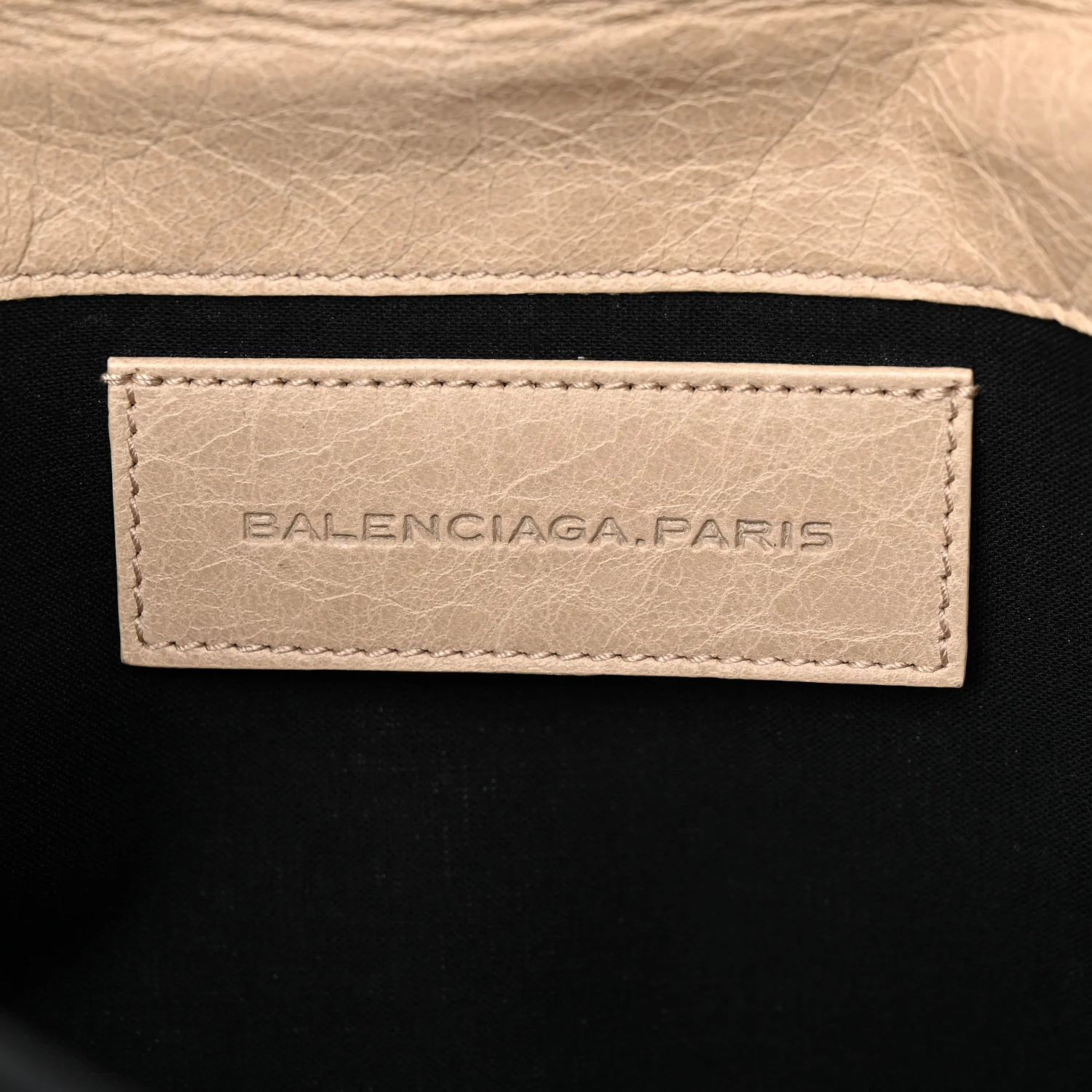Agneau Giant 21 Gold Hardware Envelope Clutch Sahara - Top Club