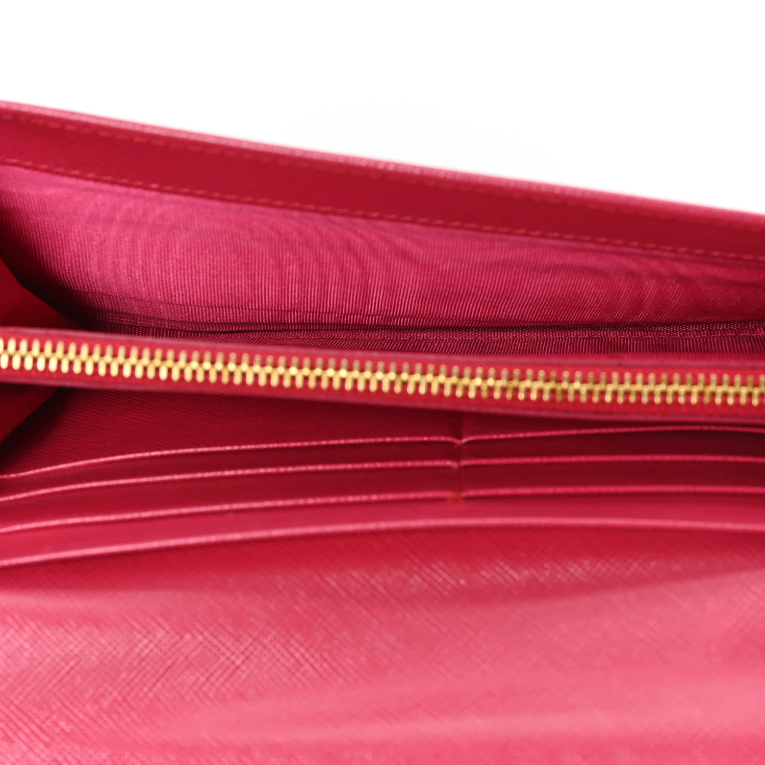 Saffiano Crystal Continental Flap Wallet Peonia - Top Club