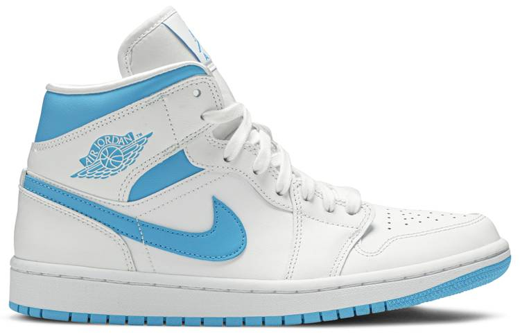 Wmns Air Jordan 1 Mid  UNC  BQ6472-114 - Sneaker Replica Workshop