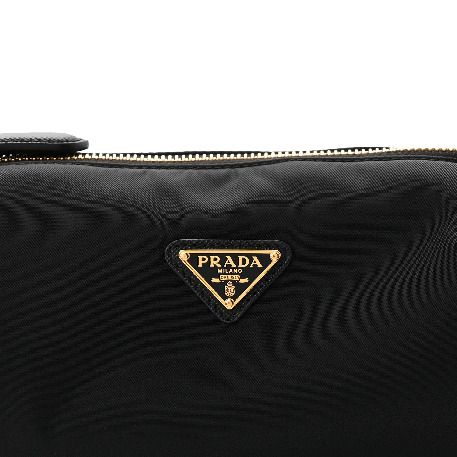 Re-Nylon Pouch Black - Top Club