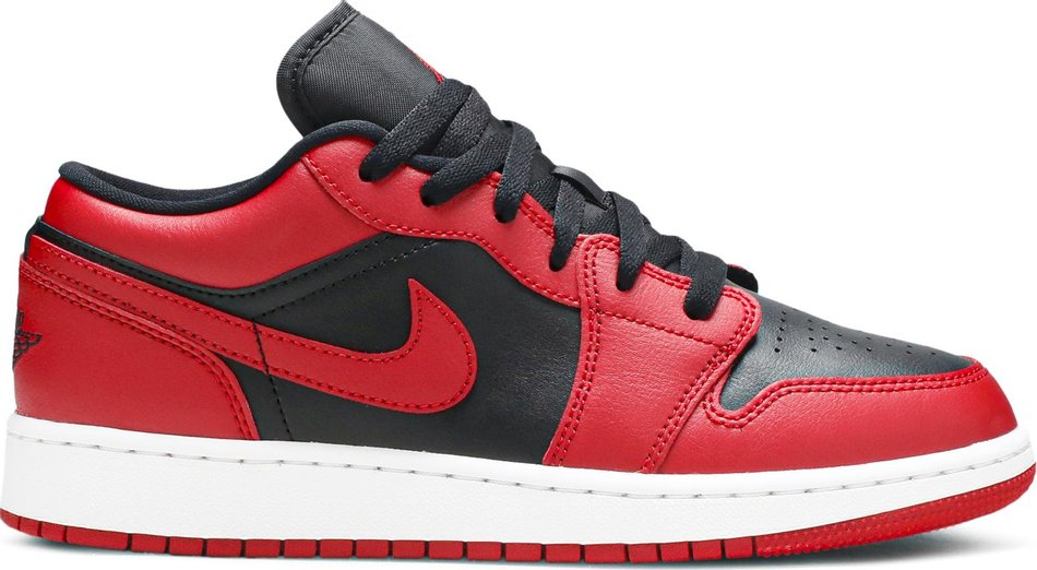 Air Jordan 1 Low GS  Reverse Bred  553560-606 - Sneaker Replica Workshop