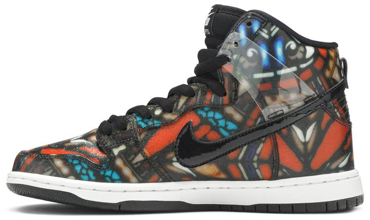 Concepts x SB Dunk High  Stained Glass  313171-606 - Sneaker Replica Workshop
