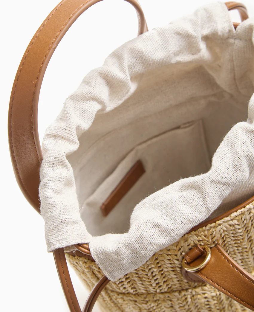 Pimkie Sac seau en raphia