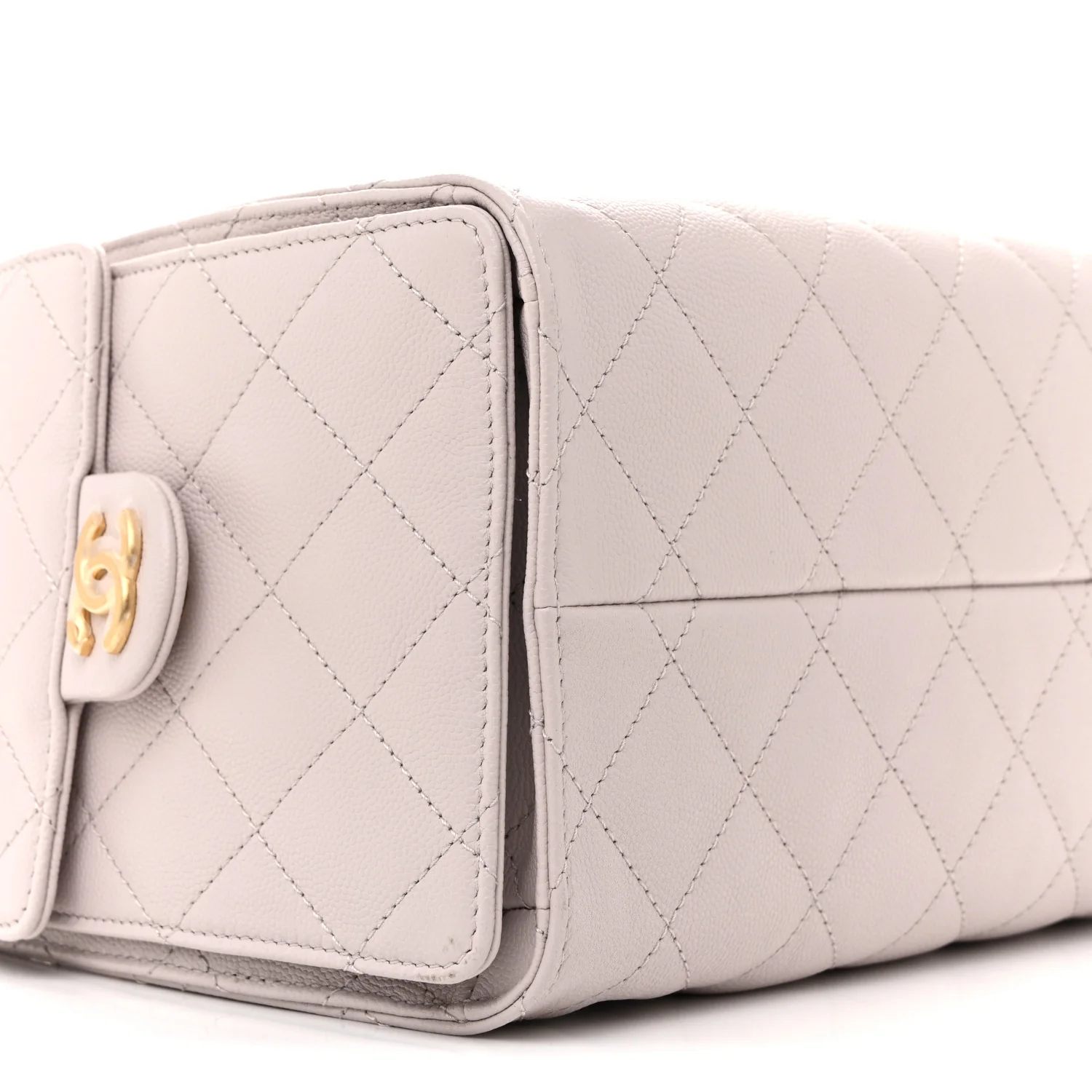 Caviar Quilted Small Chanel 25 Handbag Lilas Lilac - Top Club
