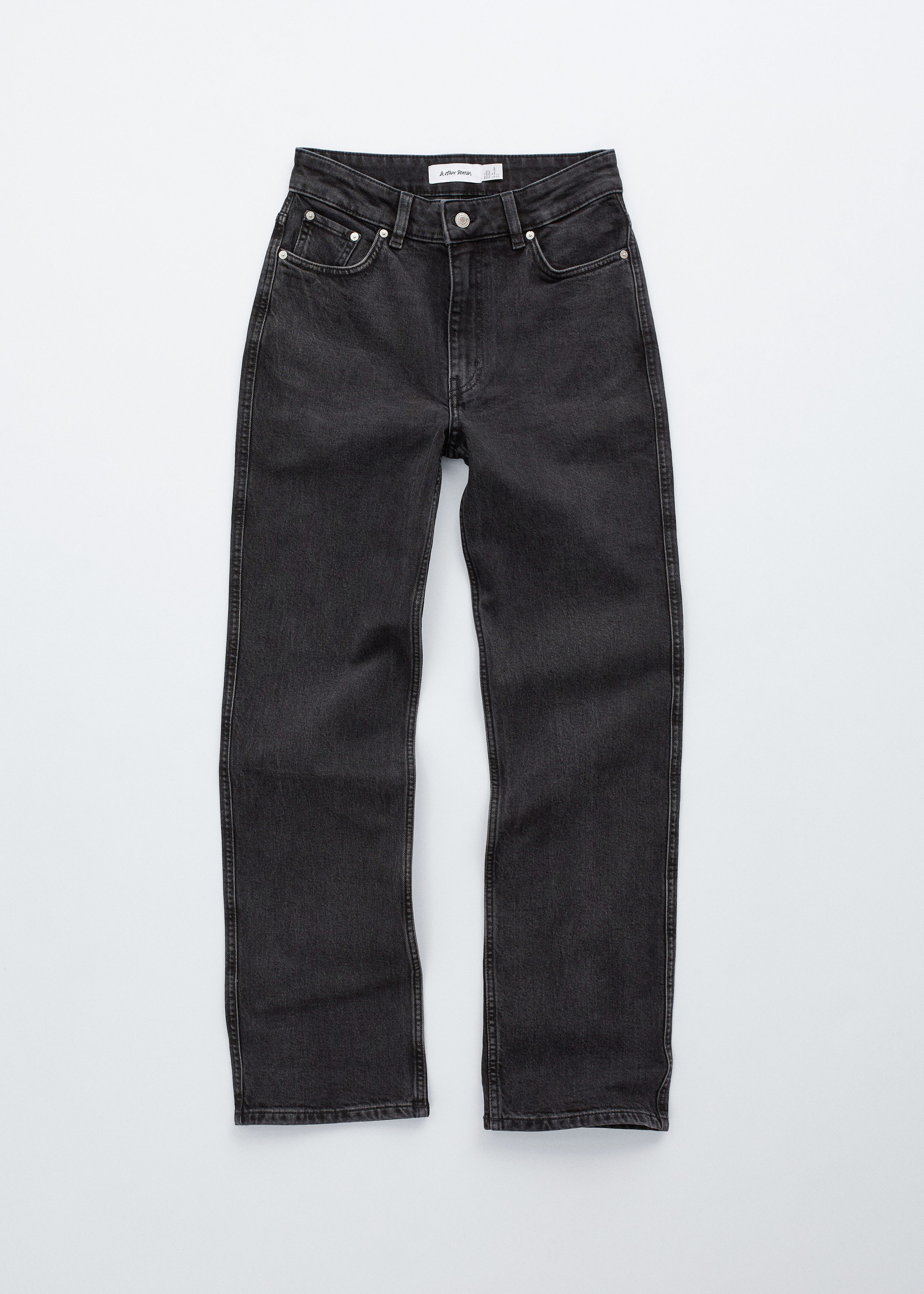 & Other Stories HIGH-WAIST STRAIGHT-LEG JEANS