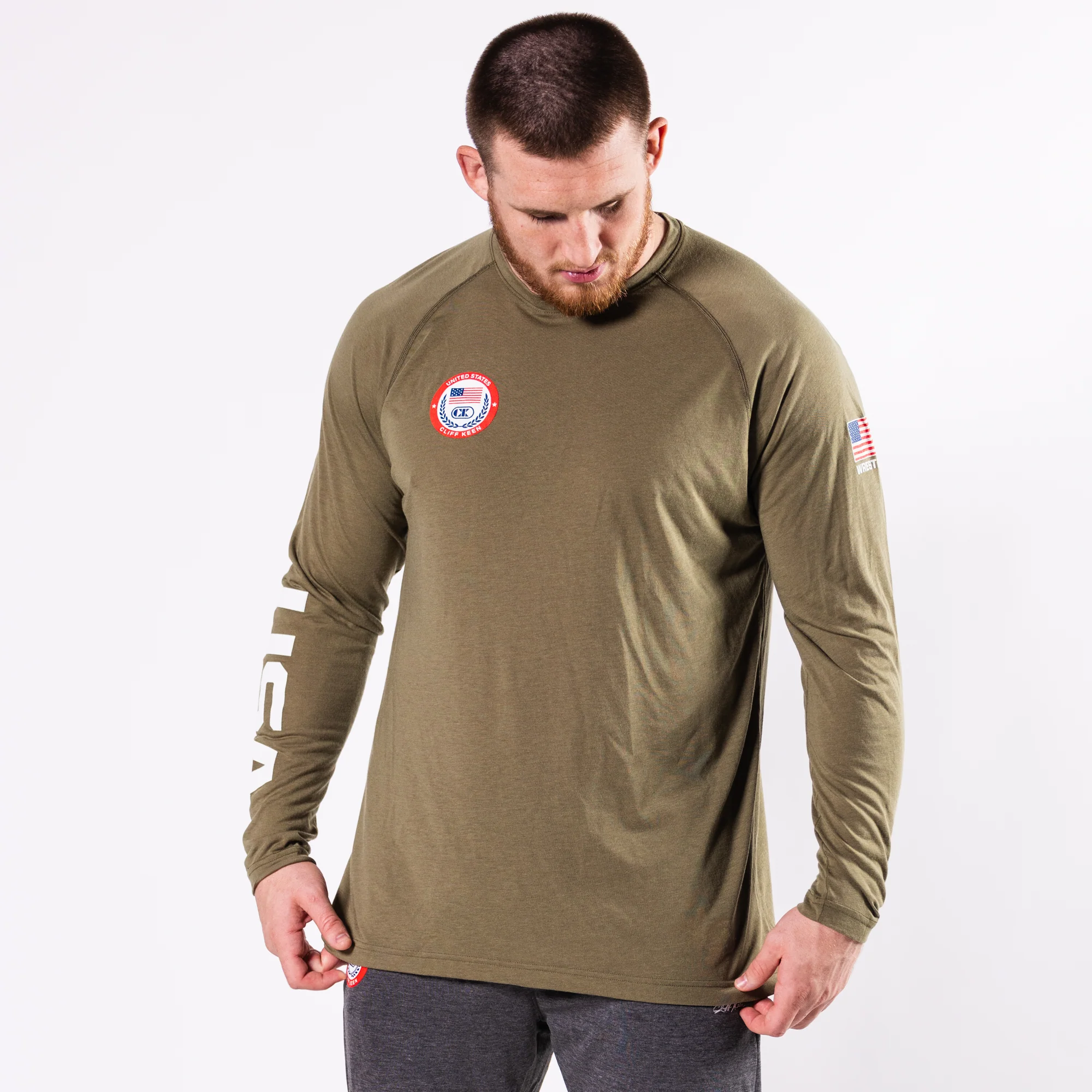 USA Long Sleeve Tee - MoB Apparel