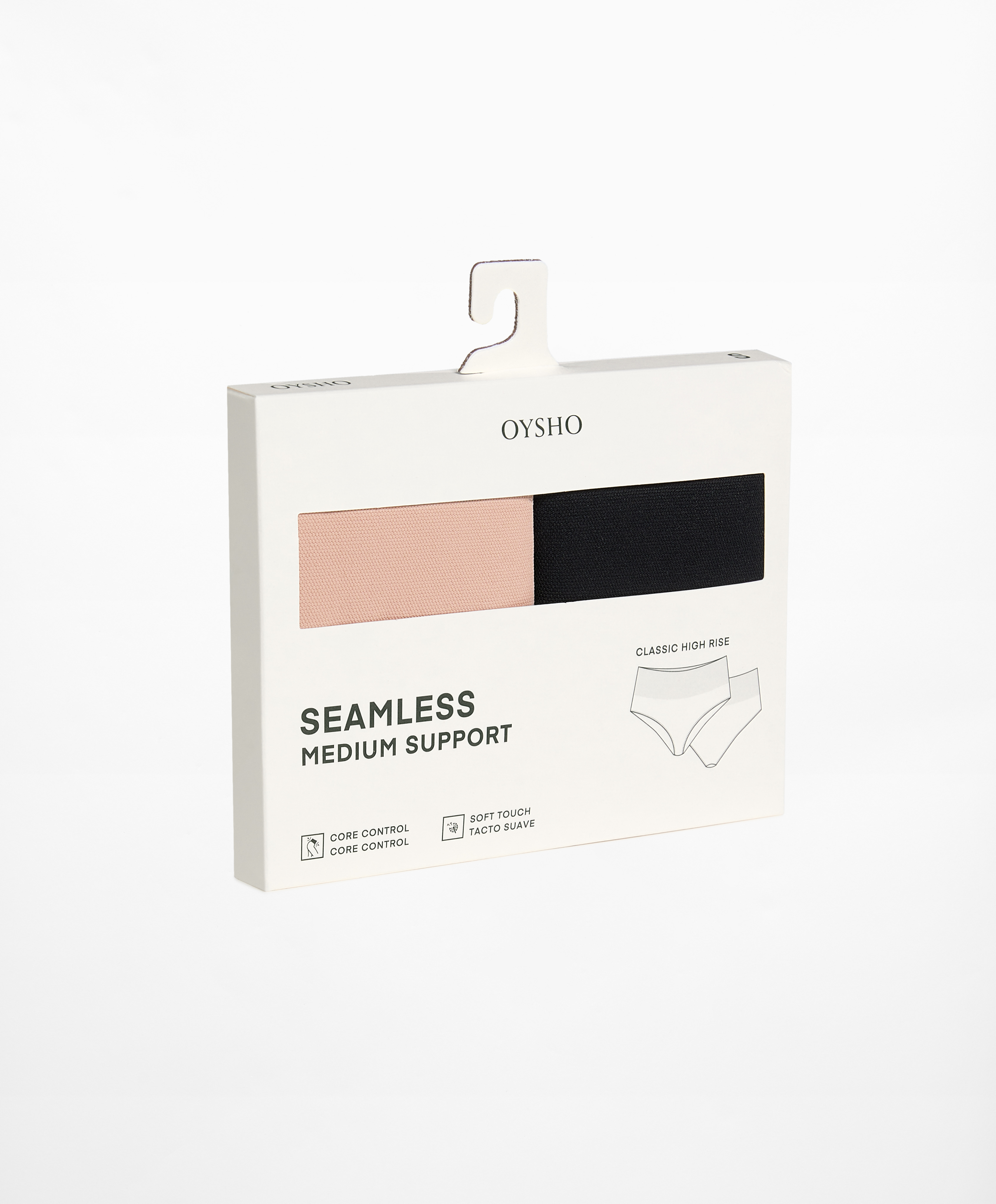OYSHO 2 seamless medium-support soft-touch classic briefs