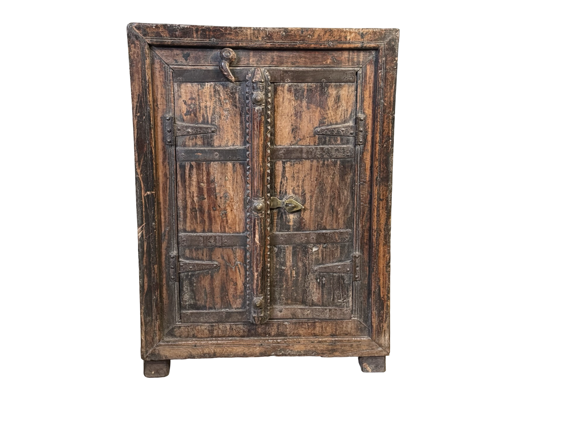 Wandkast vierkant antiek finish