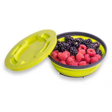 Sea to Summit X-Seal & Go L 600 ml lime green - Foldable lunch box