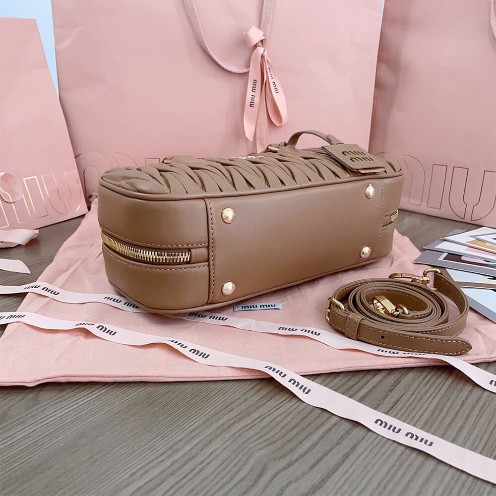 MIUMIU Large Arcadie matelasse nappa Bag(HIGH-END GRADE) - Top Club