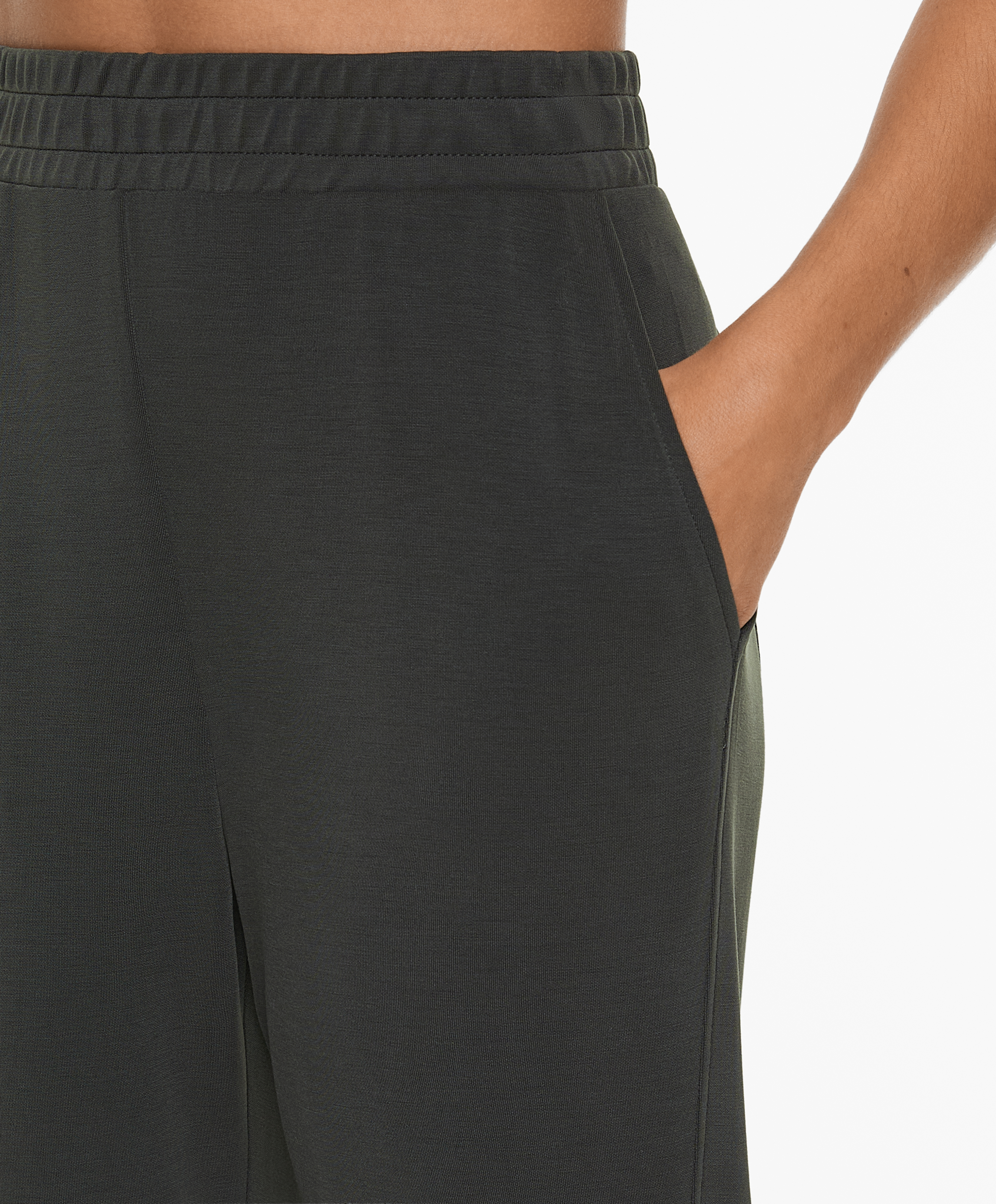 OYSHO Flare trousers with modal