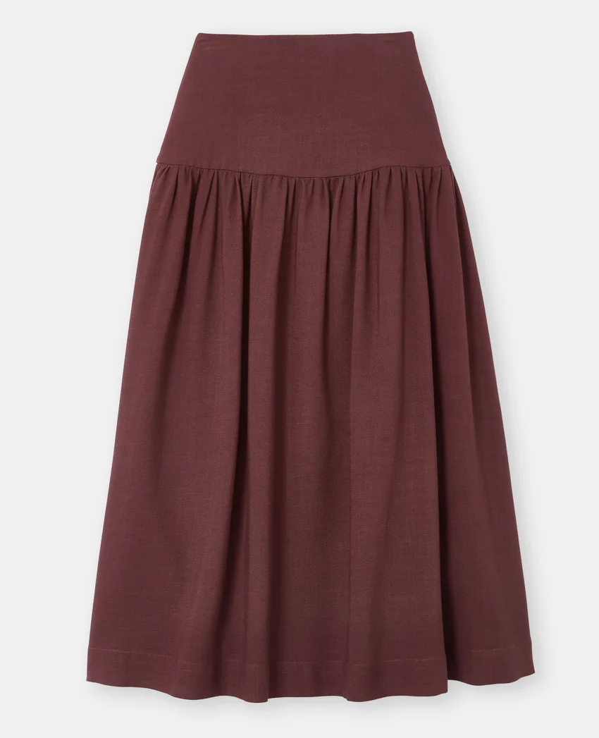 Pimkie Jupon long avec taille droite
