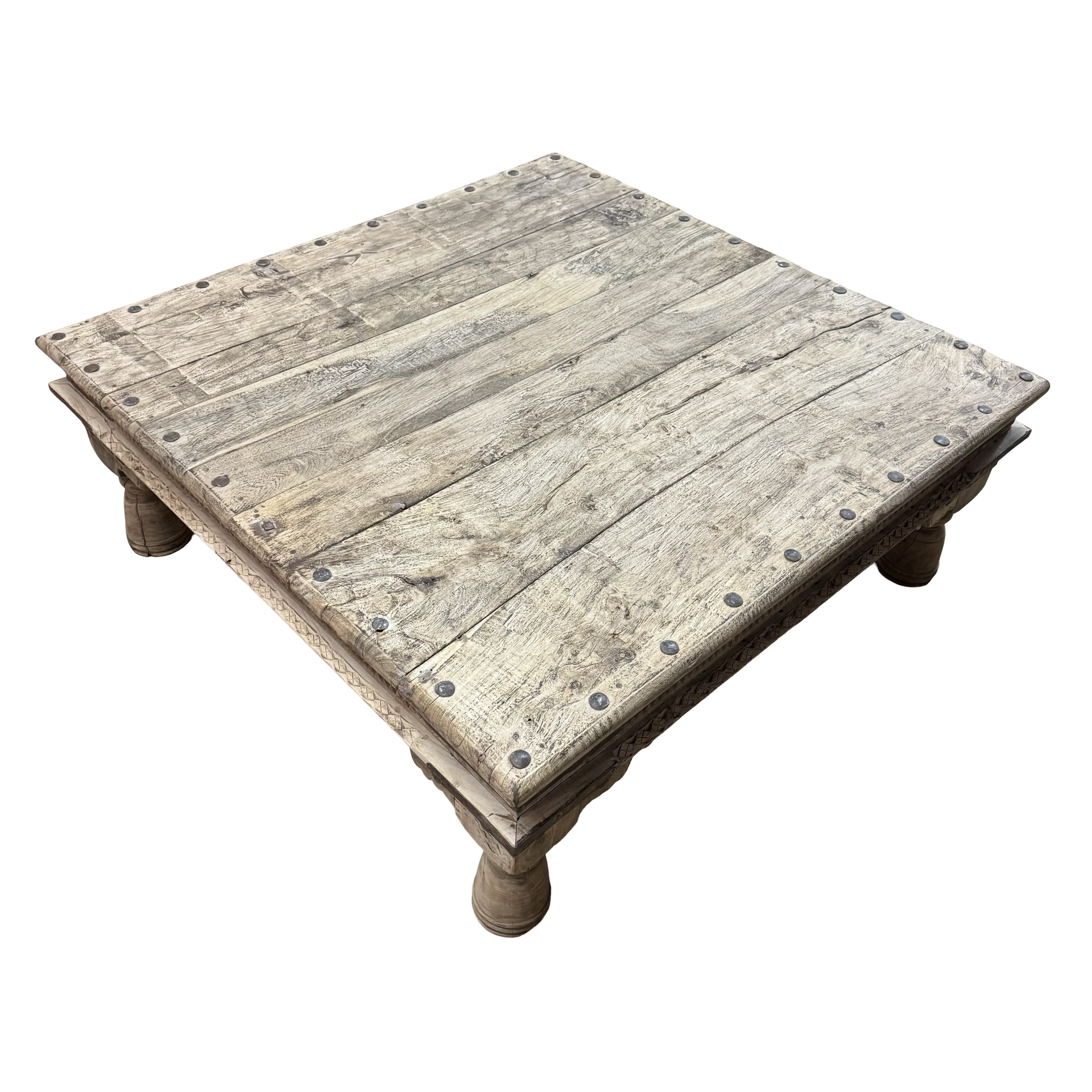Salontafel vierkant groot uniek naturel