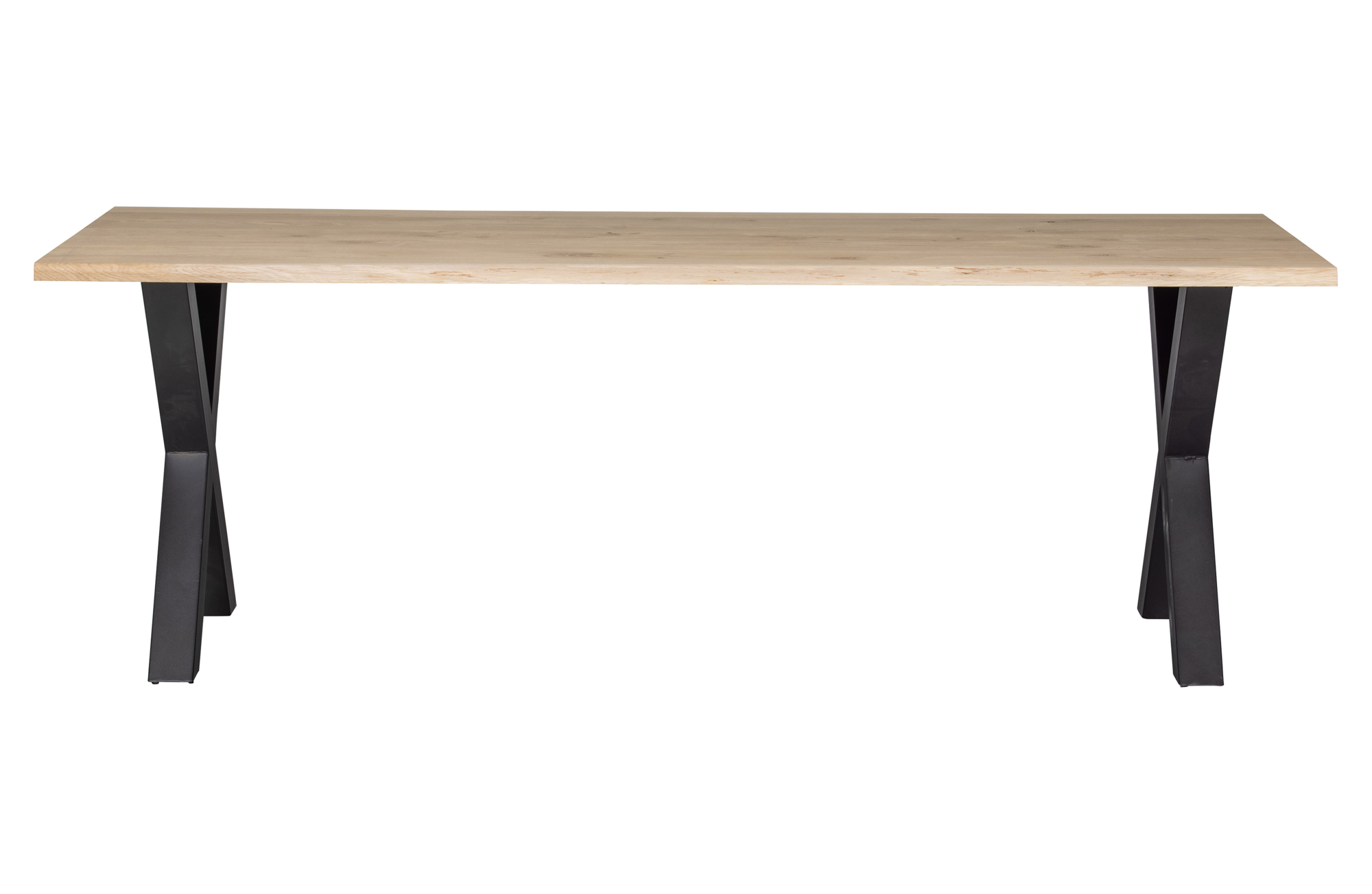 WOOOD boomstamtafel Tablo eiken 220x90 [fsc] Tablo Tafel Boomstam Eiken 220x90 [fsc] - Alkmaar poot