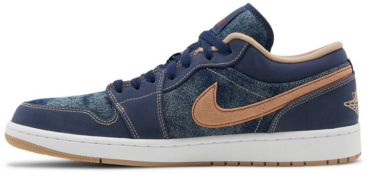 Air Jordan 1 Low SE  Denim  DH1259-400 - Sneaker Replica Workshop