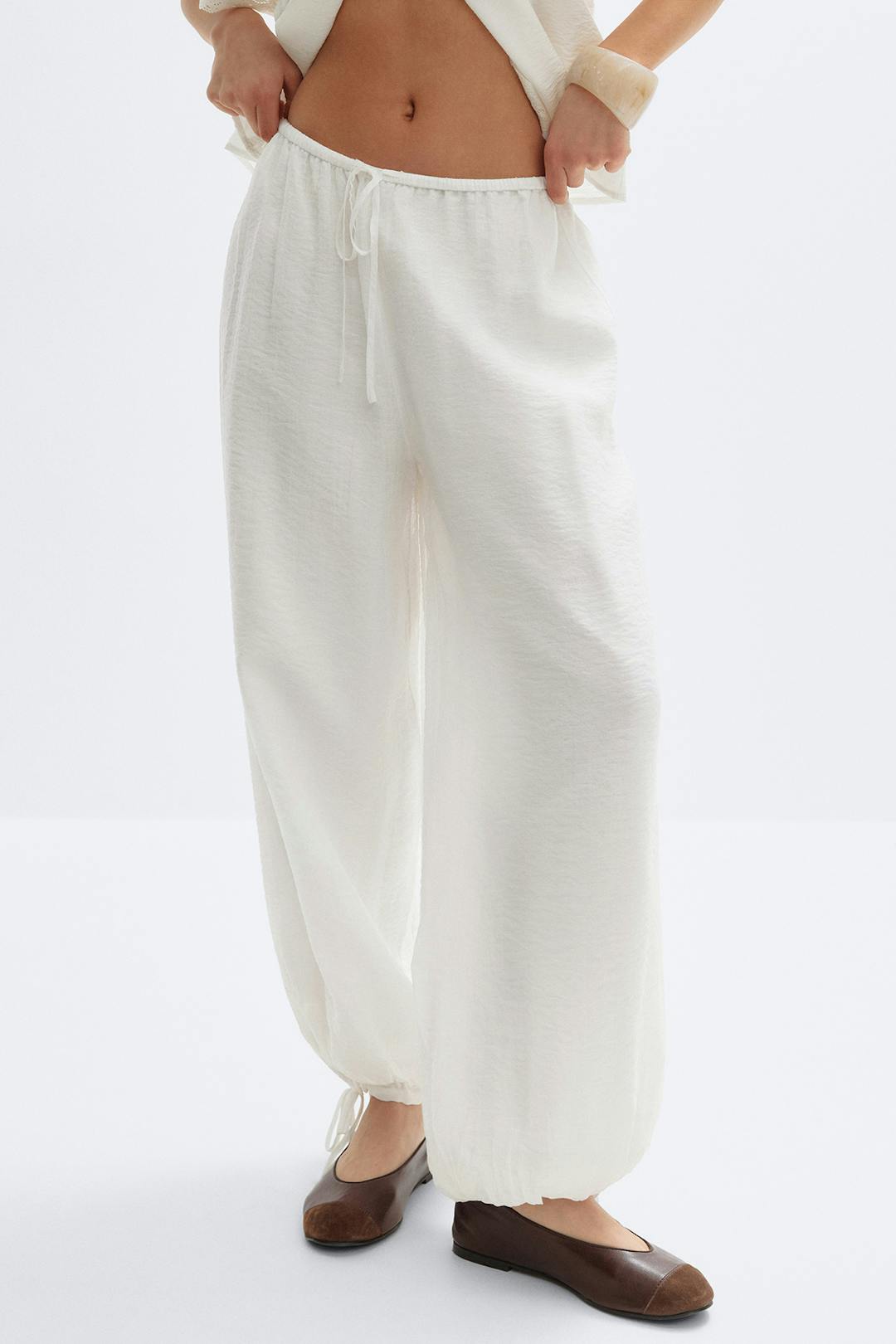 Gina Tricot sheer balloon trousers