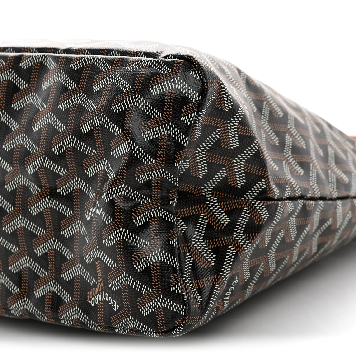 Goyardine Boheme Hobo Black Gold - Top Club