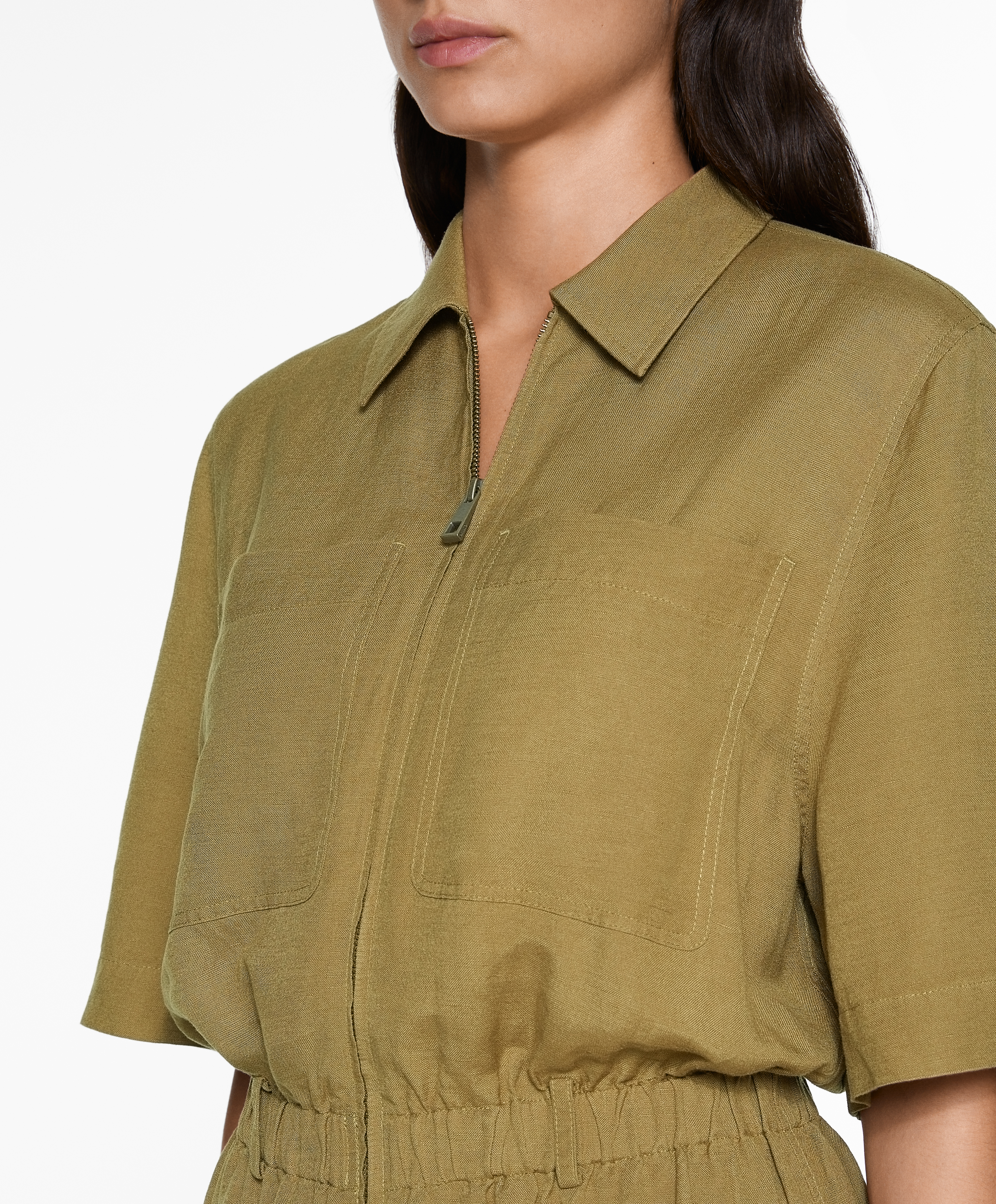 OYSHO Linen blend jumpsuit