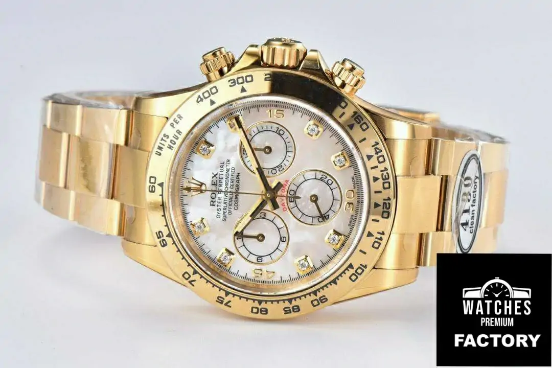 Rolex Cosmograph Daytona M116508-0007 Clean Factory Gold Strap