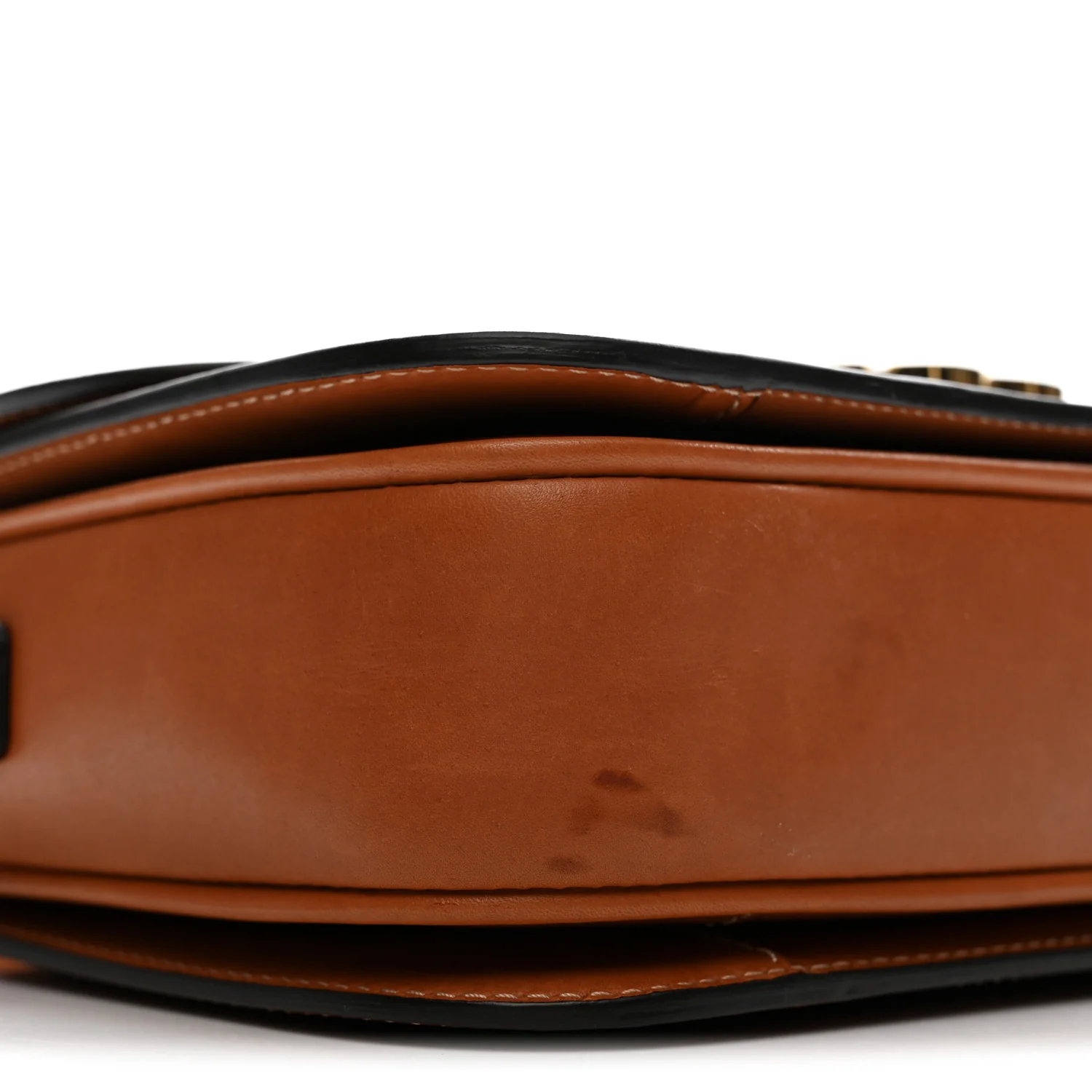 Natural Calfskin Medium Triomphe Tan - Top Club