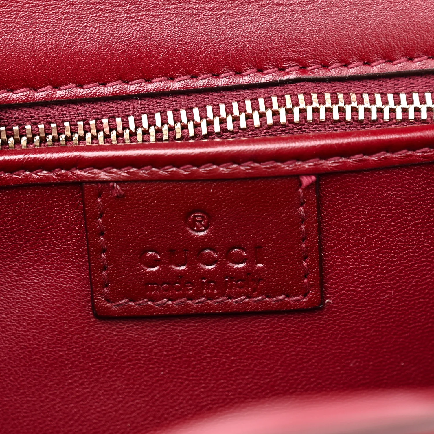 Boarded Dyana Lux Calfskin Web Monochrome Small Bamboo 1947 Top Handle Bag Rosso Ancora - Top Club